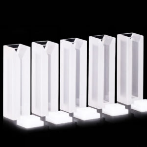 10mm Semi Micro Cuvette Fused Chemical Resistant