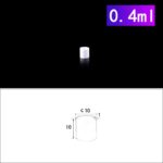 0.4ml cylindrical alumina crucible without cover C185, Cylindrical Crucible, 0.4ml, 10x10mm, Alumina Crucible NO Cover (10pc/ea)