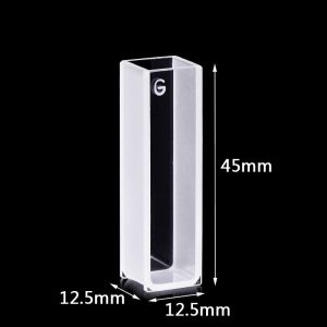 Glass Short Pathlength Cuvettes, 5mm Pathlength, 1.75 mL, 10pc/ea, GCT218-4 - Image 4