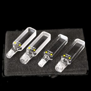 Quartz Cuvette, Large Screw Cap , 5mm Pathlength, 1.75 mL, 2 Windows, FCT260-1 - Image 4