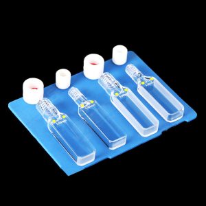 Quartz Cuvette, Large Screw Cap , 5mm Pathlength, 1.75 mL, 2 Windows, FCT260-1 - Image 5