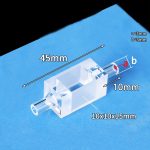 FCT454 13 Quartz Flow Through Cuvette