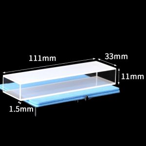 Quartz Flow Through Cuvette, 30mm Pathlength, 26.6 mL, 2 Ends Open, FCT465-14