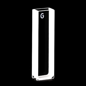 Glass Cuvette, No Lid, 5mm Pathlength, 1.75 mL, 1pc/ea, GCT220-3