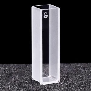 Glass 751 Type Cuvette, Flat Bottom, 10mm Pathlength, 3.5 mL, GCT235-2