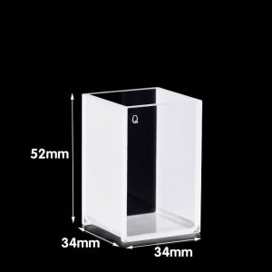 Quartz Macro Special Cuvette, 30mm Pathlength, 45 mL, CRF / Fused, UCT248-24