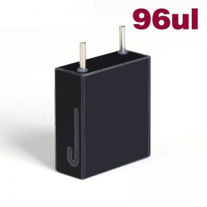 Quartz Flow Through Cuvette, 30mm Pathlength, 96 uL, Z Dim: 8.5 mm, UCT267