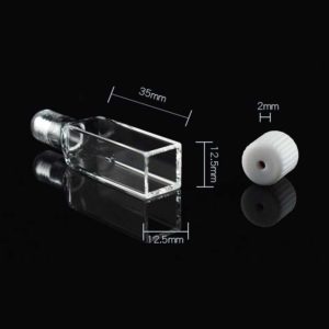 Screw Cap Fluorometer Cuvette Size