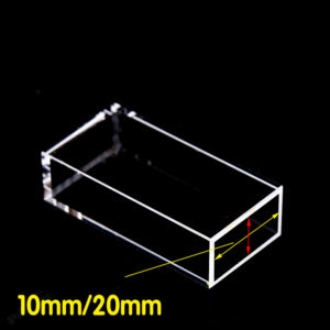 10 x 20 mm comprimento de comprimento fluorescência Cuvette