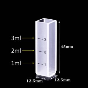 Cubeta de 10 mm para espectroscopia