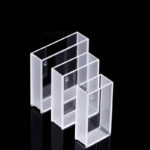 Cubeta transparente de ventana ancha de 20/30/40 mm para espectrómetros