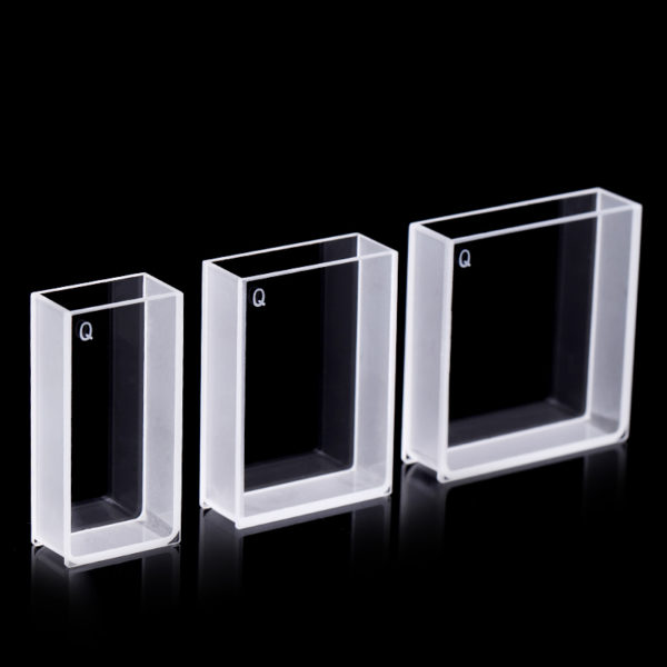Cubeta UV transparente de pared ancha de 20/30/40 mm