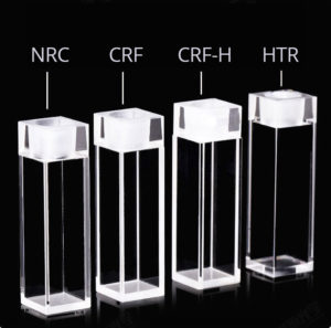 comarison of standard quartz cuvette different types Comparación de tipos de diferencia de cubetas de cuarzo estándar