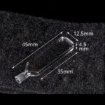Tamanhos de Cuvette fluorómetro de 2mm