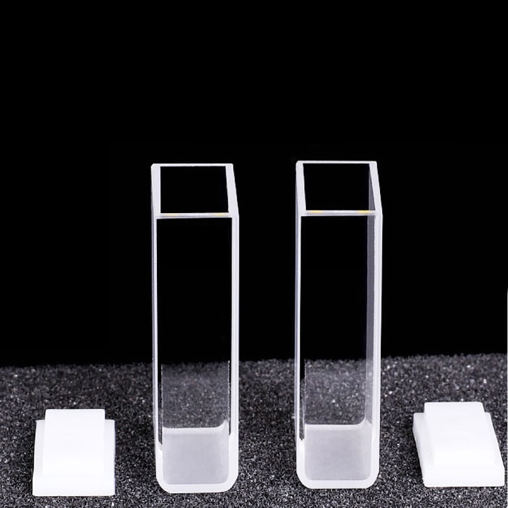 Lid 20mm, 7mL, 2 Windows, Long Path Length, Round Bottom, UV Vis