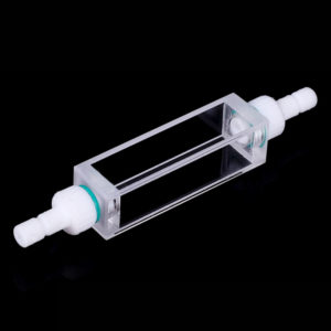 10 mm PTFE Connector FLow Cell for Fluorescence