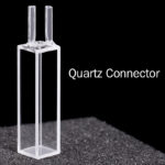 Conector quartzo 4 Limpar célula de fluxo do Windows 10 mm