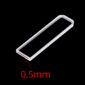 0.5mm Path Length Quartz Cuvette
