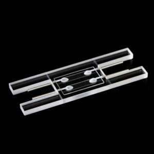 0,2 mm Pfadlänge Dual Channel Flow durch Zelle