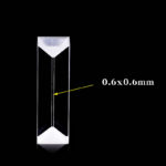 0.6mm Longueur de chemin Flux de canal unique à travers la cellule