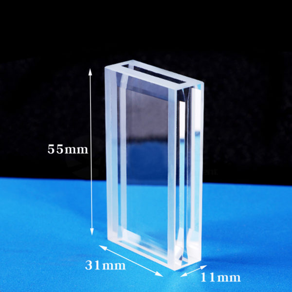 1/25mm Double Path Length 1.4mL 4 Windows Flow Cell Size