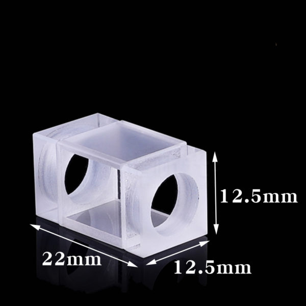 1.3mL Flow Cell with Stopper 2 Windows Cuvette Size