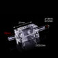 10mm 1.5mL Single Channel Bubble Free Flow Cell Size (10mm 1.5mL Single Channel Bubble Free Flow Cell Size)