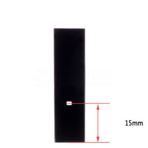 20uL Ultra Volume 3 Window Fluorescence Cuvette 15mm Light Height
