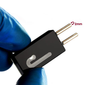 2mm Stahl-Steckverbinder-Durchflusszelle