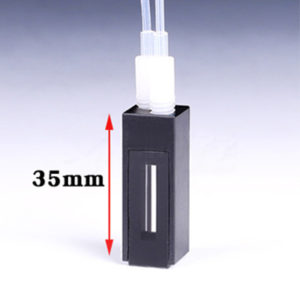 Black Wall Flow Cell 60/120/300/600uL Volume