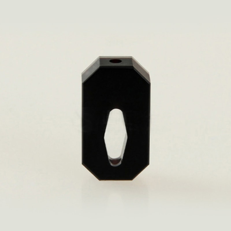 Custom 5mm Black Rhombus Flow Cell