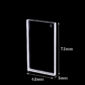 Taille personnalisée de cuvette de quartz de longueur de chemin de 10mL