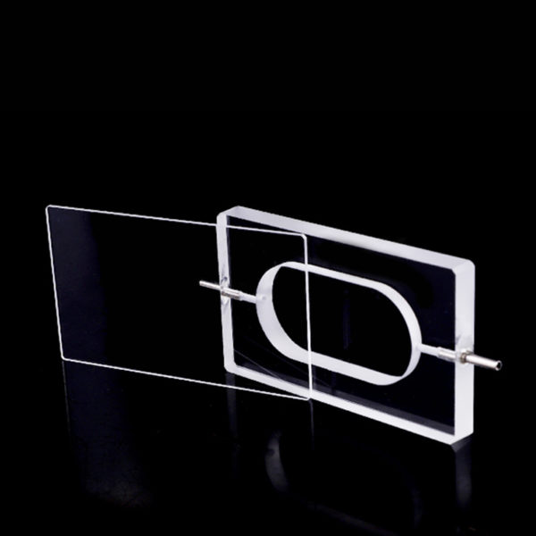 Cubeta extraíble de flujo de volumen ultramicro de 5 mm de recorrido a través de la cubeta
