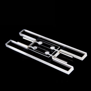 Durchfluss 0,2 mm Dual-Channel-Cuvette