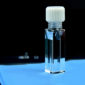 Screw Cap Semi Micro Volume Cuvette 4 Clear Windows