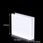 Semi Micro 2 Polished Sides UV vis Cuvette 50mm Dimension