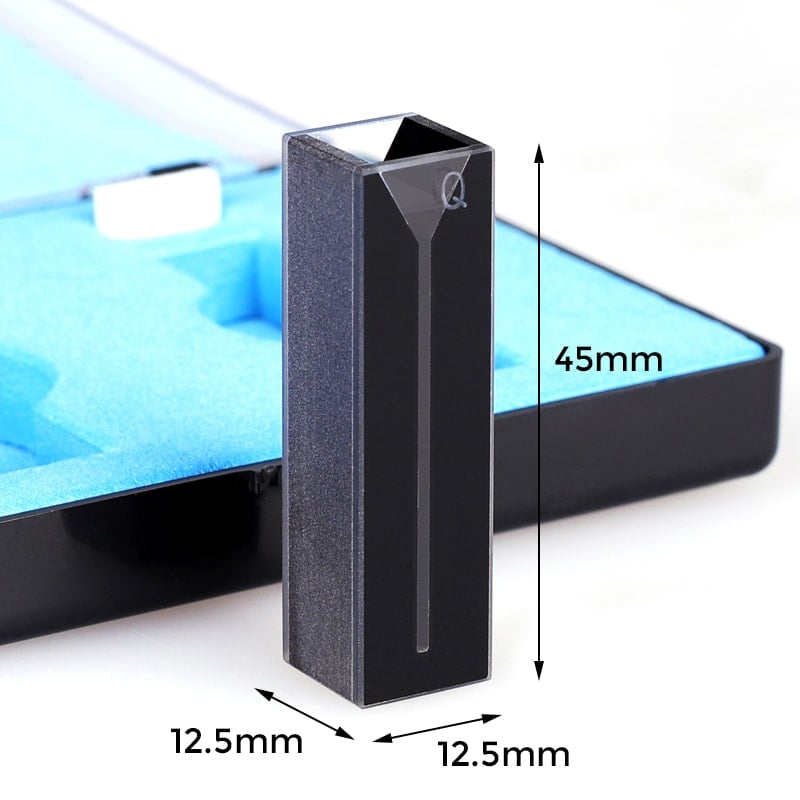 Semi Micro Volume Cuvette with 12.5 x 12.5 mm Square Outer Size