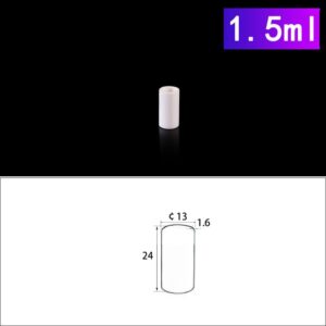 1.5mL Cylindrical Alumina Crucibles without Cover
