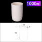 1000mL Cylindrical Alumina Crucible without Cover