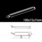 100x15x7mm-quartz-sulfur-analyzer-boat-single-hole