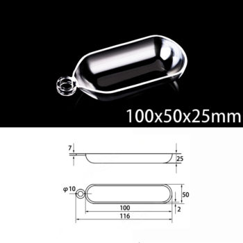 100x50x25mm-quartz-sulfur-analyzer-boat-single-hole