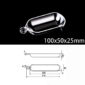 100x50x25mm-quartz-sulfur-analyzer-boat-single-hole