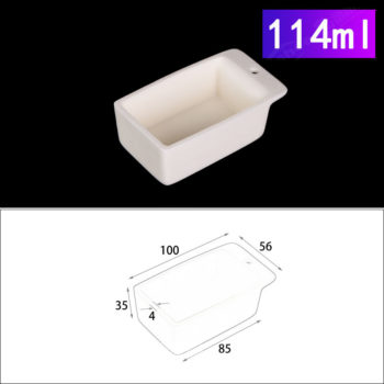 114ml-alumina-sulfur-analyzer-boat 114ml-alumina-sulfur-analyzer-boat