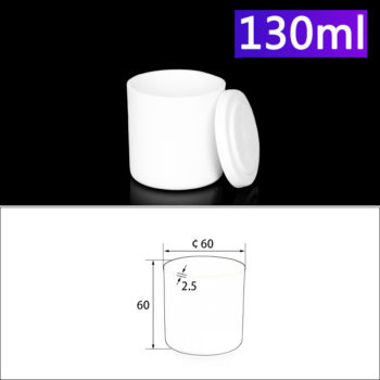 130mL Alumina Crucibles with Cover Cylindrical 130mL Alumina Crucibles with Cover Cylindrical