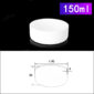 150mL Cylindrical Alumina Crucible without Cover