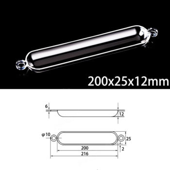 200x25x12mm-quartz-sulfur-analyzer-boat-double-hole
