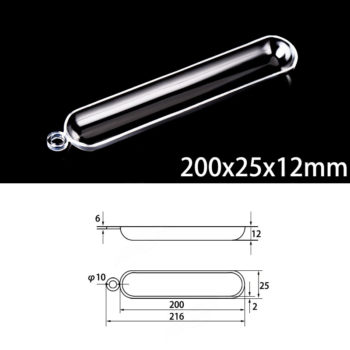 200x25x12mm-quartz-sulfur-analyzer-boat-single-hole