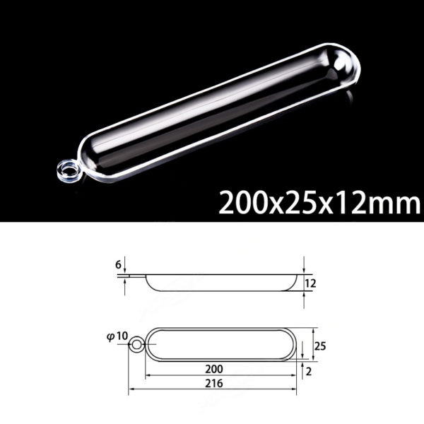 200x25x12mm-quartz-sulfur-analyzer-boat-single-hole
