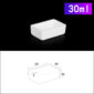 30ml-rectangular-crucible-without-cover