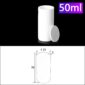 50ml Alumina Crucibles with Cover Cylindrical
